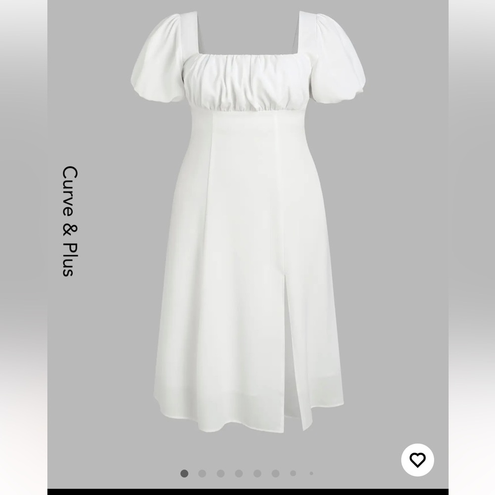 Cider Puff Sleeve Dress